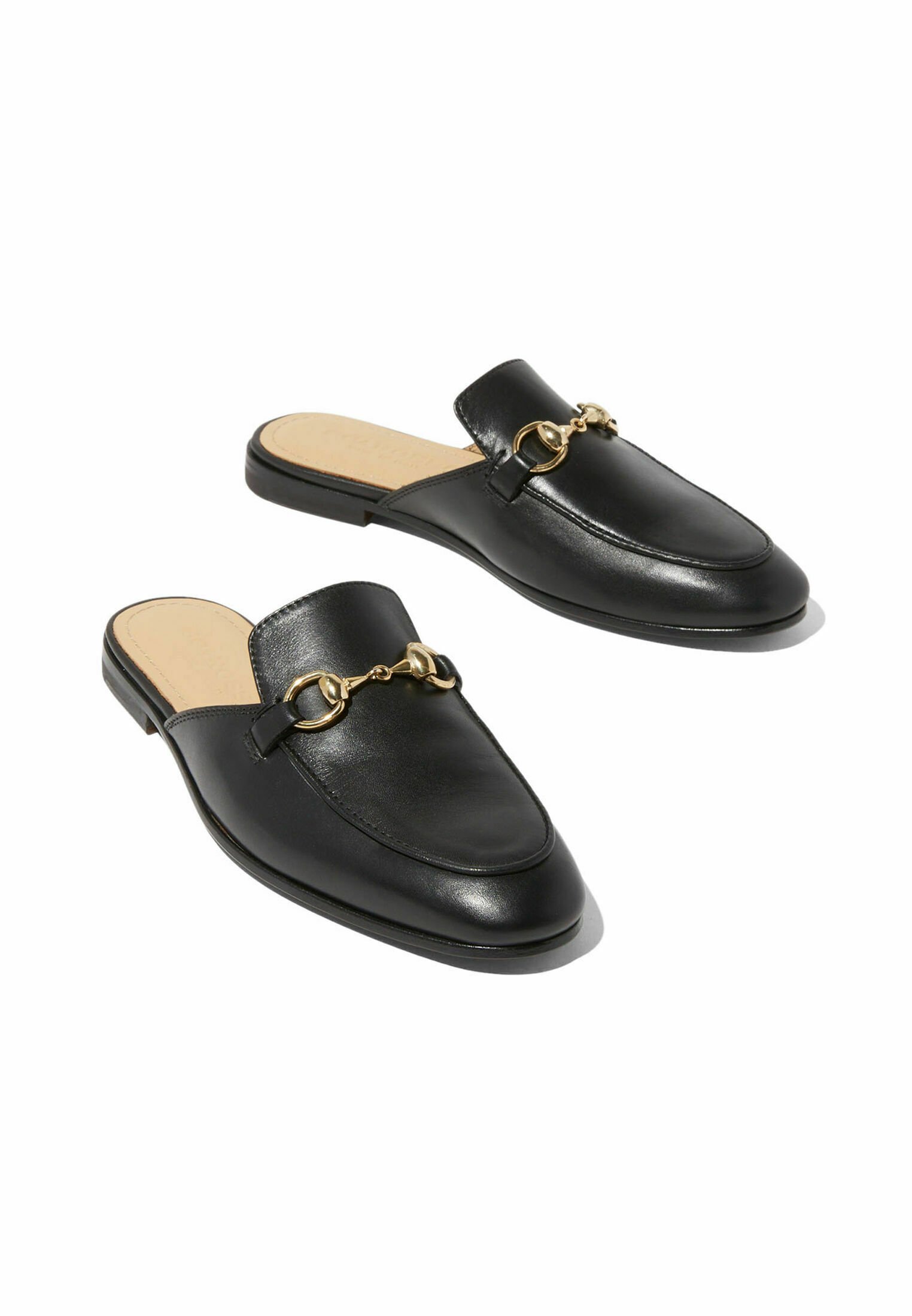 サンダル・ミュール SCAROSSO FW23 Serena Black (SERENAMULEBLACALF) Scarosso SERENA - Pantolette flach - black calf/schwarz