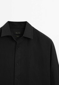 Massimo Dutti REGULAR FIT GARMENT - Hemd - black
