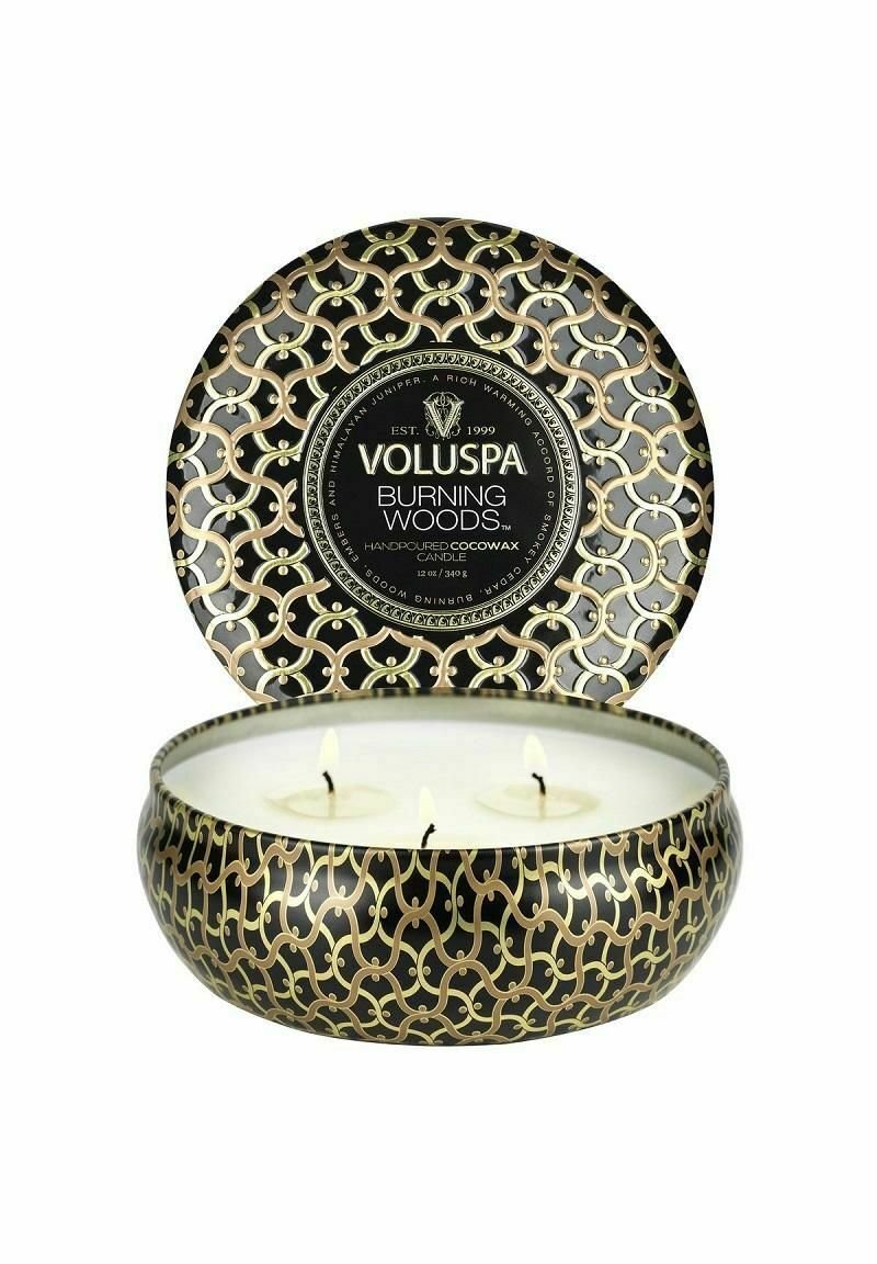 Voluspa - 3-WICK - Tuoksukynttilä - white, Suurenna