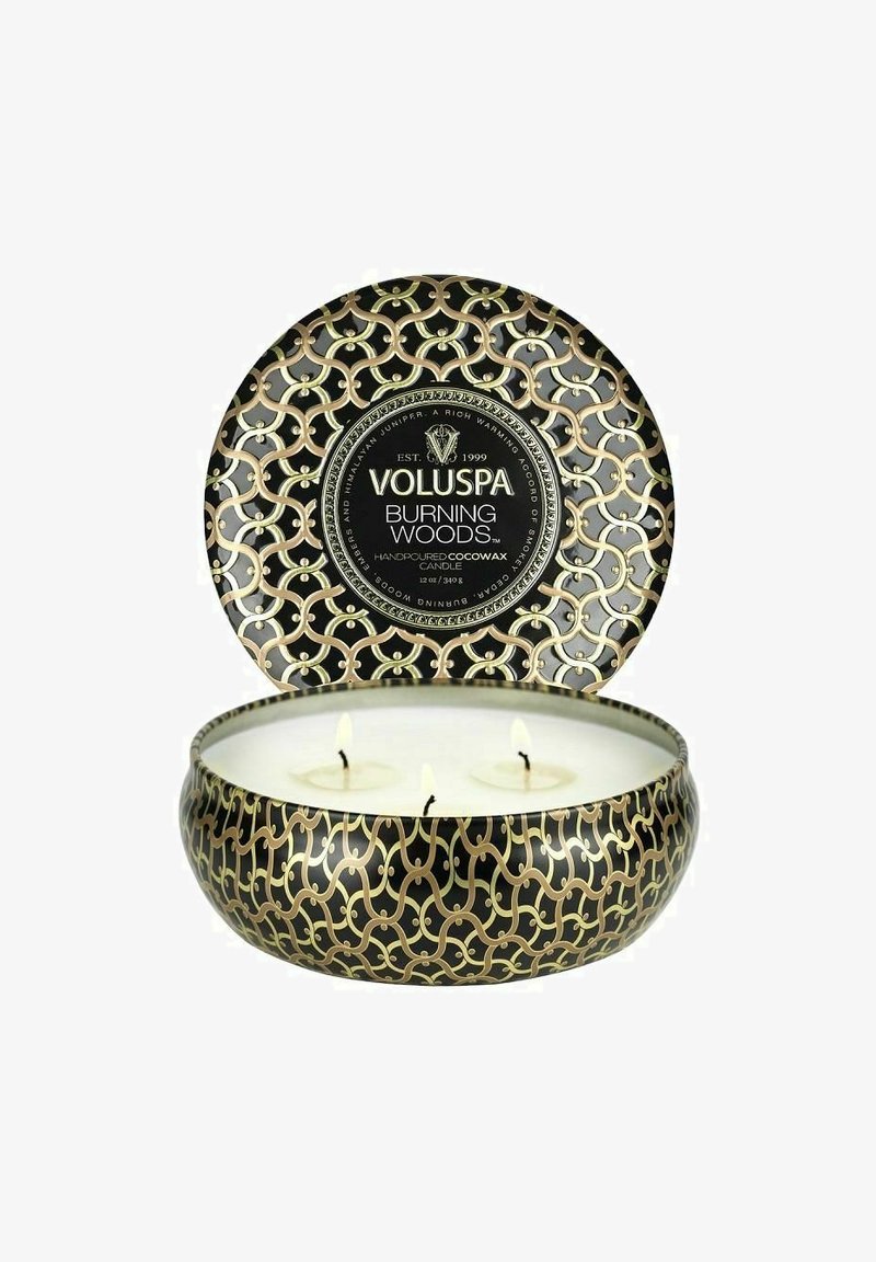Voluspa - 3-WICK - Tuoksukynttilä - white, Suurenna