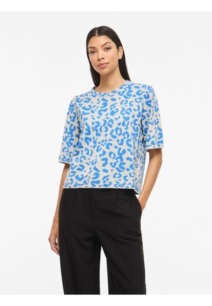 VIMAYAS O NECK - T-Shirt print - super light natural melan pattern:leo all aboard