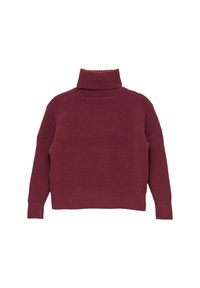 s.Oliver ROLLKRAGEN  - Strickpullover - bordeaux