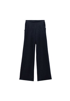 STRIPED  - Housut - dark blue