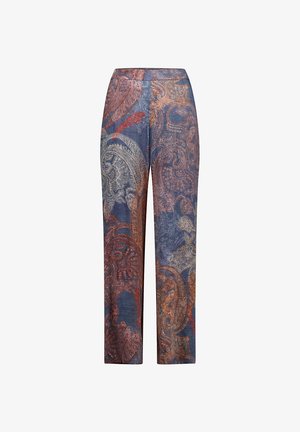 Betty Barclay, BETTY BARCLAY MIT ELASTISCHEM BUND MARLENE-HOSE - Pantalon classique - blau rot