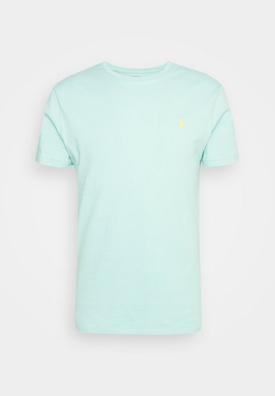 Polo Ralph Lauren CUSTOM SLIM FIT JERSEY CREWNECK T-SHIRT - T-shirt básica - parakeet