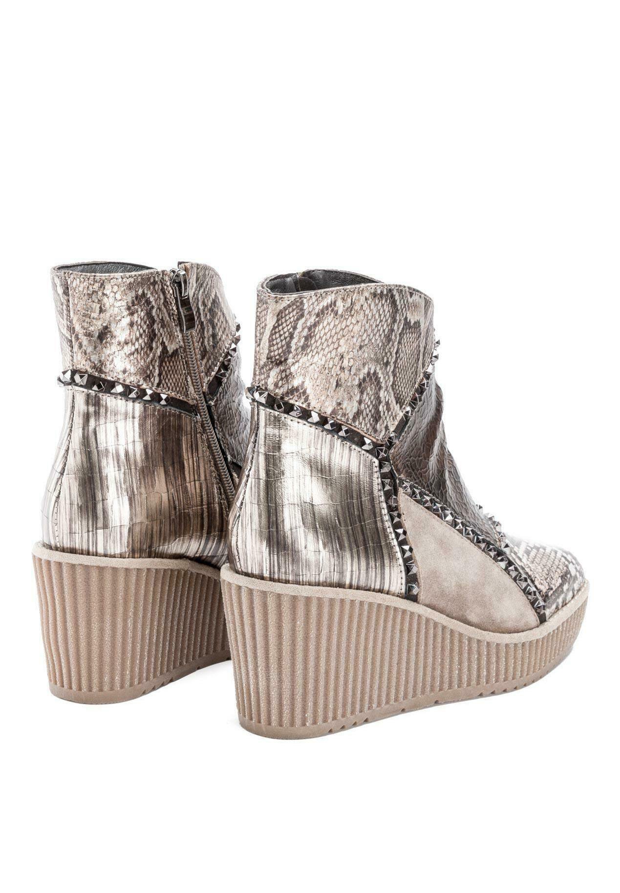 Enkellaarsjes met sleehak voor dames Weekend 28193 in het zwart — Zamorashop