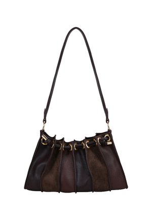 DE HOMBRO PLISADO CON  - Bolso de mano - marron