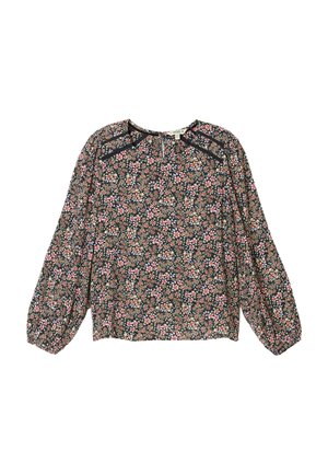FatFace, EMBROIDERED BLOUSE - Bluse - navy meadow