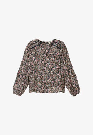 FatFace, EMBROIDERED BLOUSE - Bluse - navy meadow