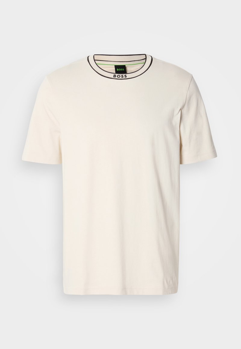 Boss T-shirt basic zandkleur