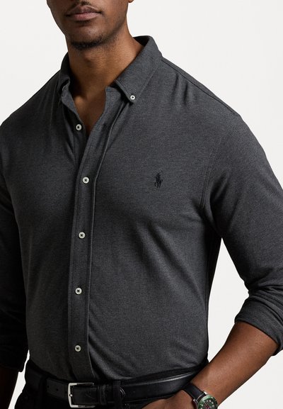 Polo Ralph Lauren Big & Tall FEATHERWEIGHT MESH SHIRT - Chemise - windsor heather