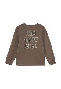 Minymo LONG SLEEVES - Langarmshirt - chocolate chip