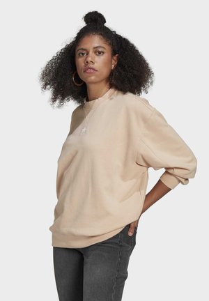 LOUNGEWEAR ADICOLOR ESSENTIALS SWEATSHIRT - Sweatshirt - halo blush