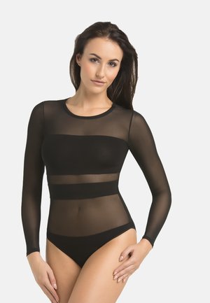 Teyli STRIPY - Body - black