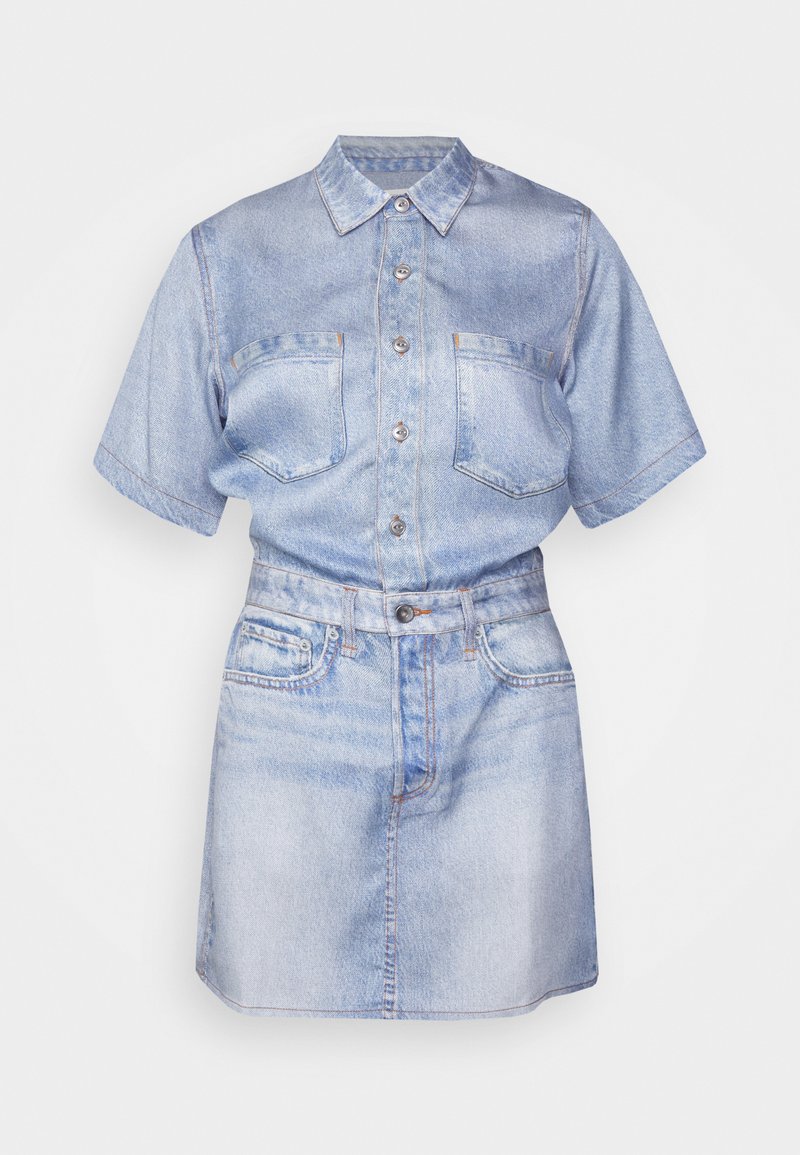 Damen Freizeitkleider | rag & bone LIQUID MIRAMAR DRESS Freizeitkleid blue denim - RS93411 Damen Freizeitkleider | rag & bone LIQUID MIRAMAR DRESS Freizeitkleid blue denim - RS93411