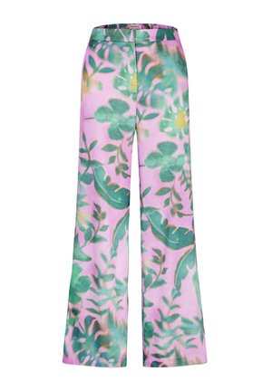 Morgan, MORGAN MORGAN HIGH-WAISTED WIDE-LEG TROUSERS - Stoffhose - multicolore