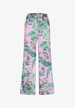 Morgan, MORGAN MORGAN HIGH-WAISTED WIDE-LEG TROUSERS - Pantalones - multicolore