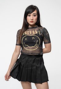 Paradiso Clothing NIRVANA SMILEY  - Print T-shirt - black
