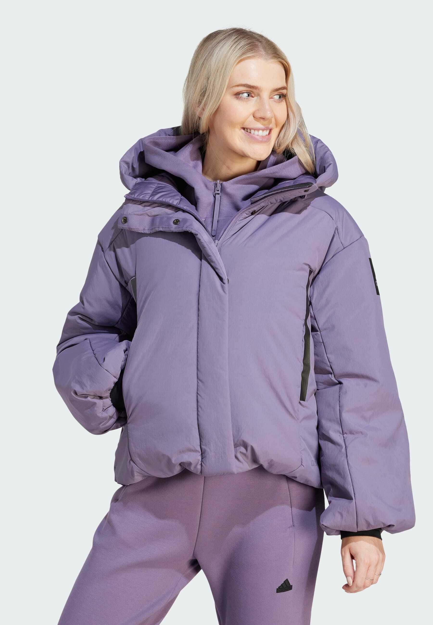 ダウンジャケット・コート adidas My Shelter Cold Ready Jacket Purple adidas Sportswear MYSHELTER COLD.RDY - Down jacket - shadow