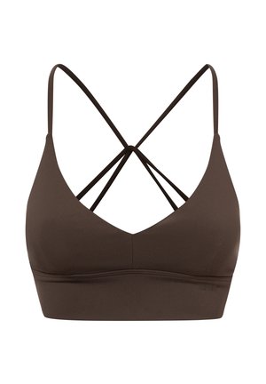 Light support sports bra - grau