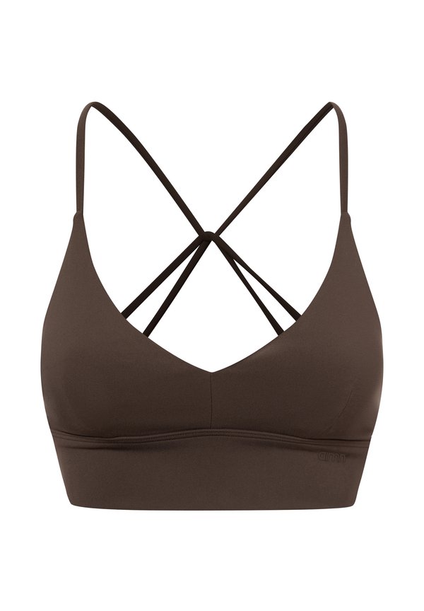 Sport-BH mit leichter Stützkraft - grau