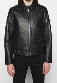 The Kooples Giacca di pelle - black