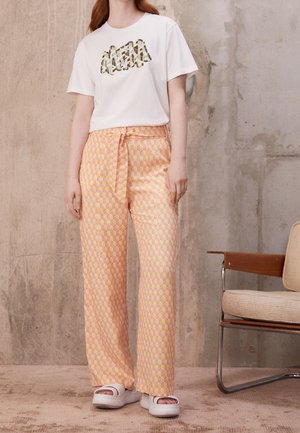 T-shirt con stampa - white