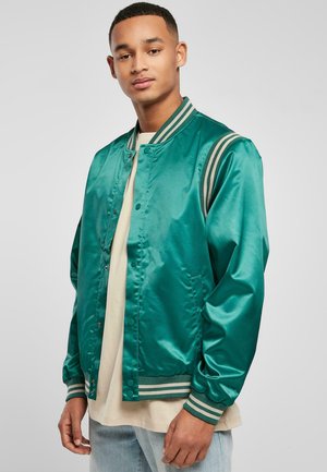 Urban Classics Bomber stiliaus striukė - green