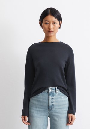 ROUNDNECK - Strikkegenser - deep blue sea