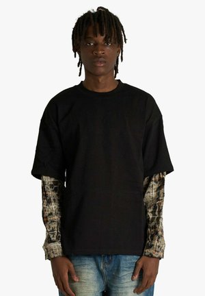 Maglietta a manica lunga - black