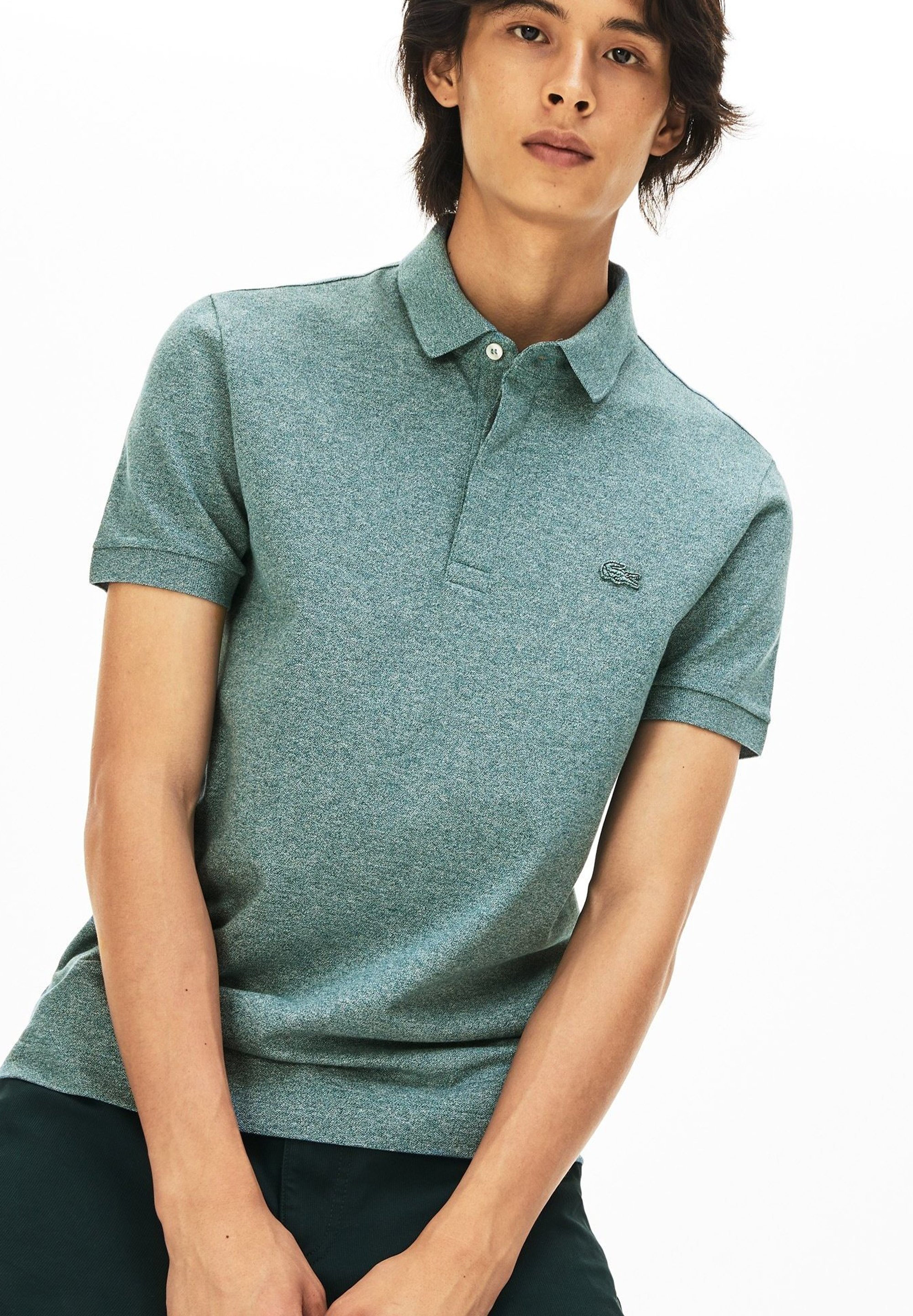 polo lacoste vert clair