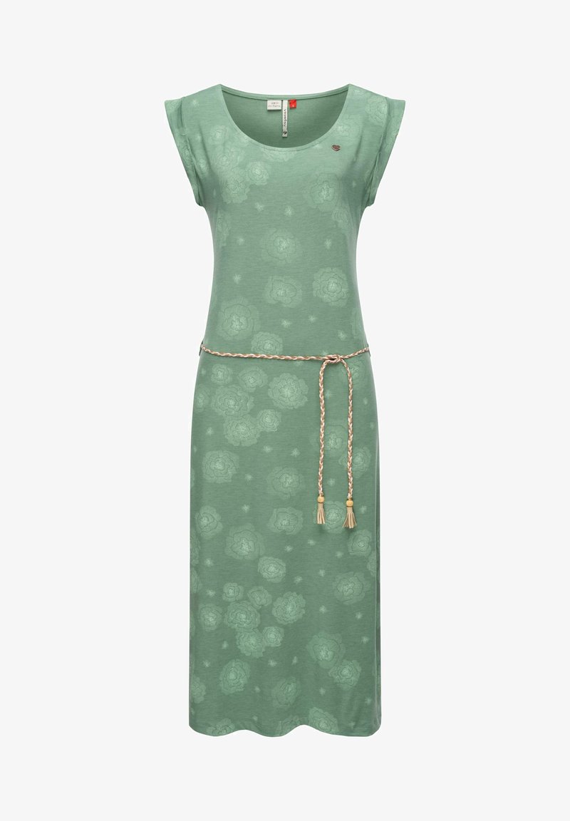 Ragwear TAGG MIDI - Trikotaažkleit - dusty green