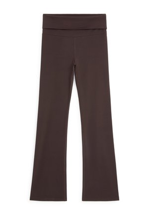ARKET, ARKET SOFT STRETCH LEGGINGS - Legging (type pantalon) - ochre