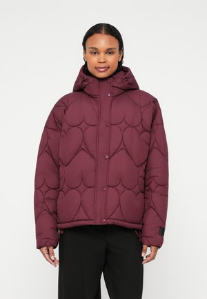 PRISCA PUFFER - Zimná bunda - deep burgundy