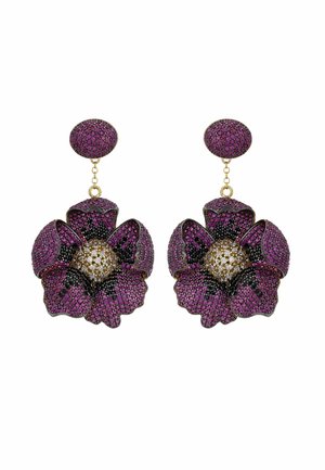 POPPY FLOWER DROP  - Earrings - pink