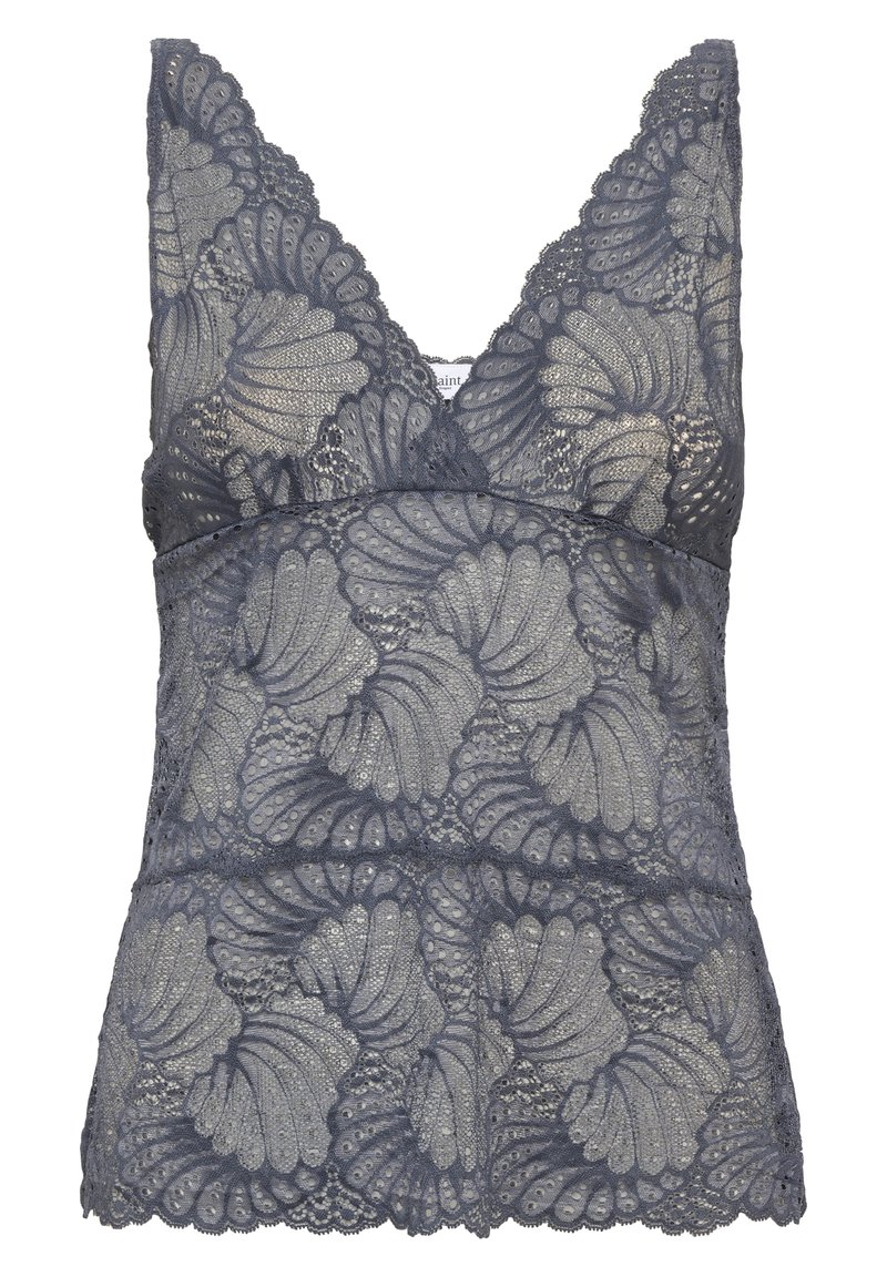 Saint Tropez Top gemêleerd donkerblauw