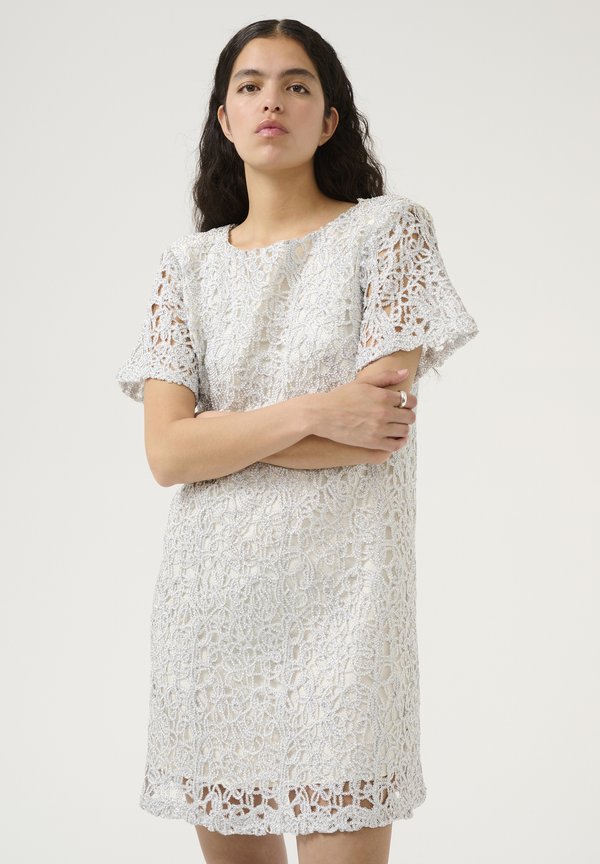 KBUNDINA - Cocktailkleid/festliches Kleid - silver