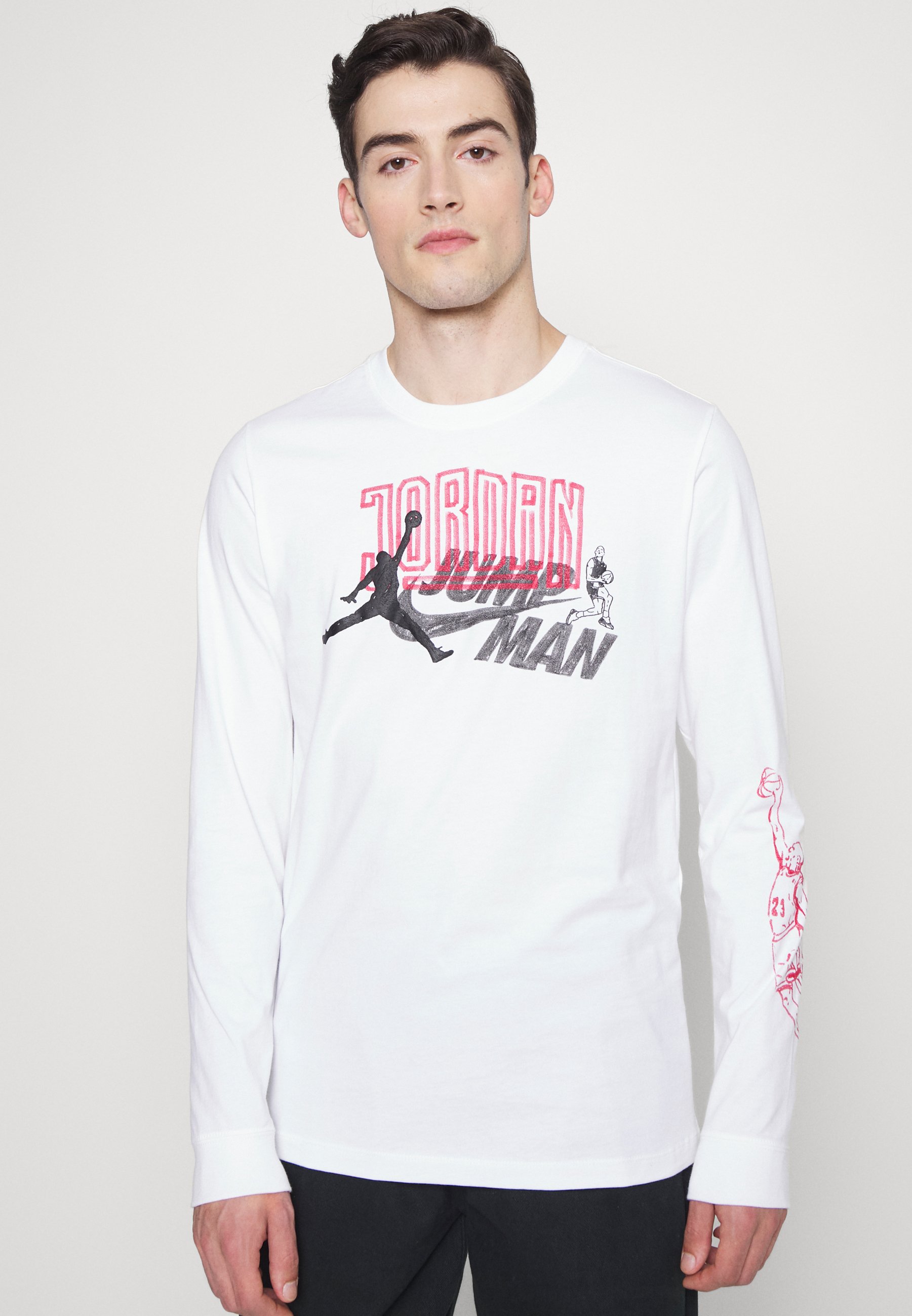 Jordan BRAND CREW - Longsleeve - white 