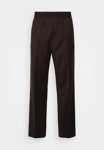 Filippa K RELAXED TROUSERS - Hlače - dark brown