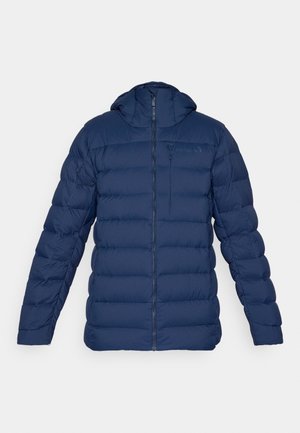Norrøna FEMUND ZIP HOOD - Casaco de penas - indigo night