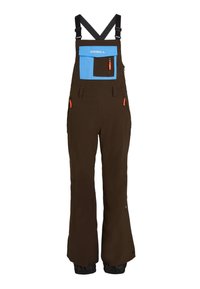 FWC'PEAK  - Pantaloni da sci - coffee bean colour block