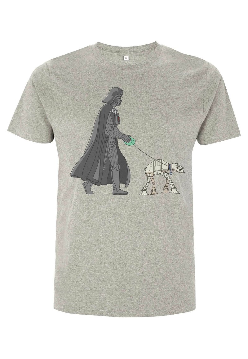 Star Wars STAR WARS CLASSIC VADER WALKER - Triko s potiskem - melange grey