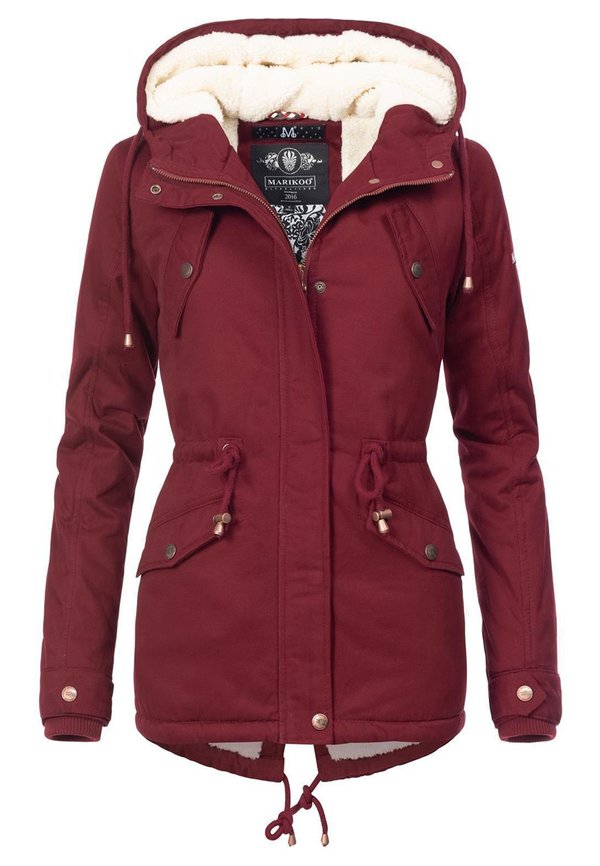 MANOLYA - Wintermantel - bordeaux