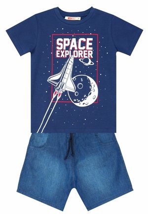 SET SPACE EXPLORER - Farkkushortsit - mehrfarbig