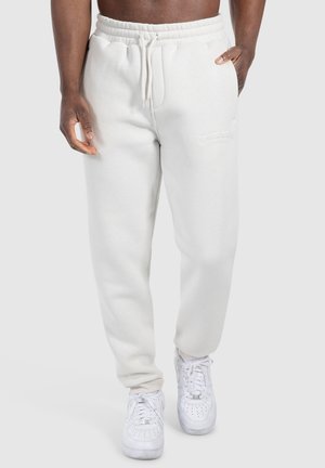 Smilodox LEVIO ORIGINALS CUFFED - Tracksuit bottoms - creme