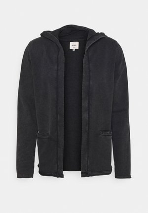 Tröja med dragkedja - black