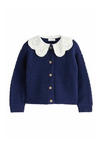 Next COLLAR - REGULAR FIT - Kardigan - navy blue