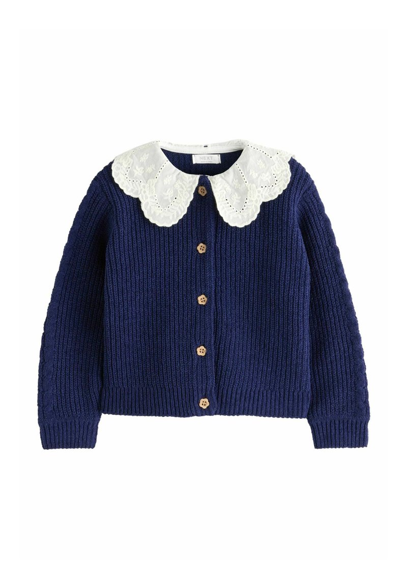 Next COLLAR - REGULAR FIT - Kardigan - navy blue