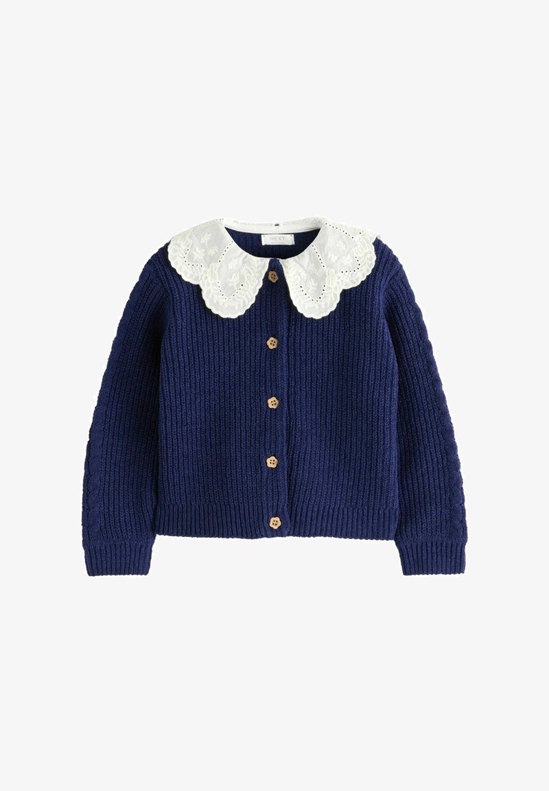 Next COLLAR - REGULAR FIT - Kardigan - navy blue