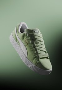 Puma UNISEX - Gördeszkacipők - pure green/white